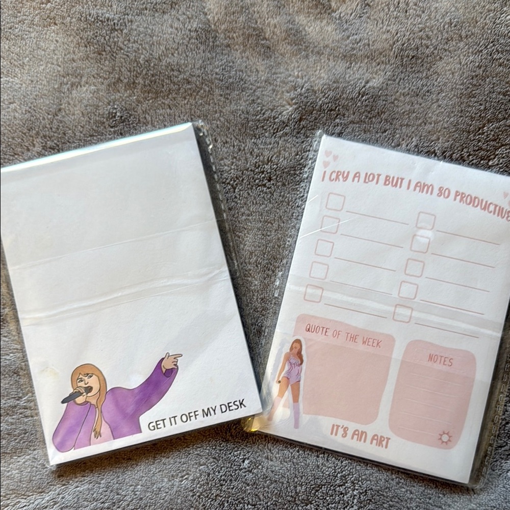 Swiftie Notepad Stationary Taylor Swift To Do List Get It Off My Desk
